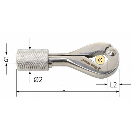 BLUE WAVE Pelikanhaken mit Einhandbedienung A4 M6 - M8