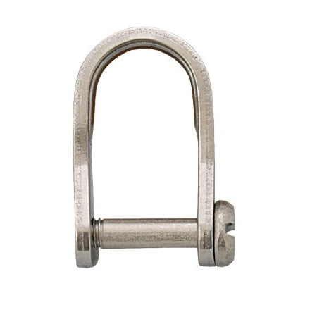 BLUE WAVE Flachschäkel mit Schlitzschr. A4 alle Größen