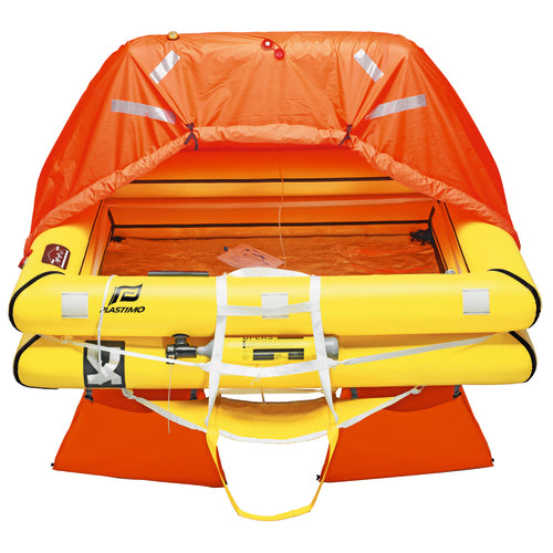 PLASTIMO Coastel ISO. Rettungsinsel, 6 Pers., Tas.
