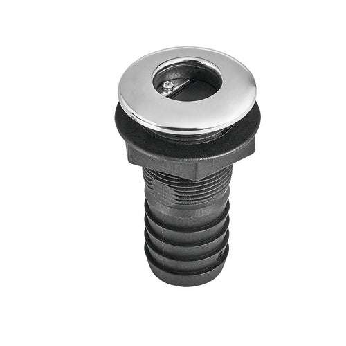 PLASTIMO SCUPPER NYLON S/S FLANGE 2''