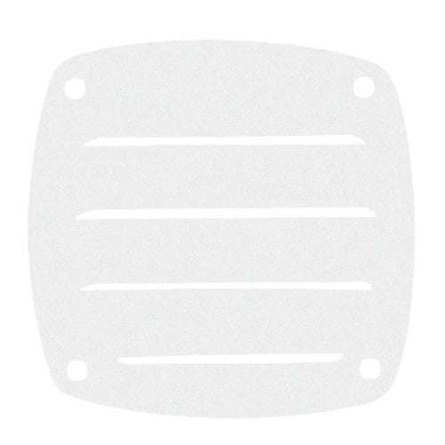 PLASTIMO VENTILATION GRILLE NYLON WHITE 84X84
