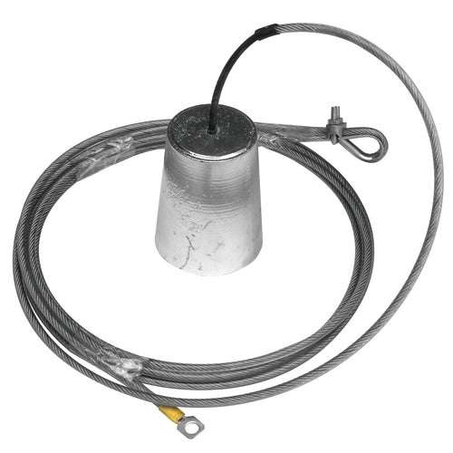 PLASTIMO HÄNGEANODE KONISCH ZINK 2,2 KG