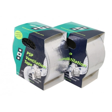 PSP Ventilation Tape glatt Alu 50mm 7m einfach / Verstärkt