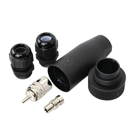 Koaxial Kupplungsstecker/Dose PBT 50V für Kabel 10mm RG213