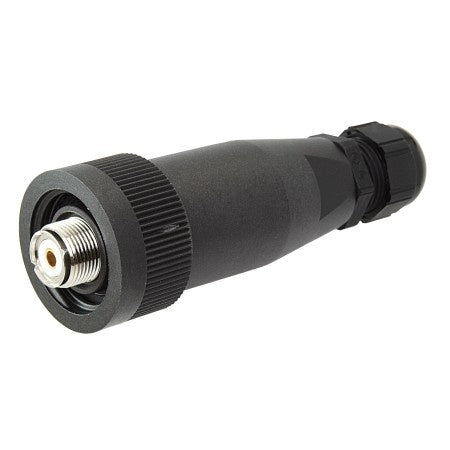 Koaxial Kupplungsstecker/Dose PBT 50V für Kabel 10mm RG213