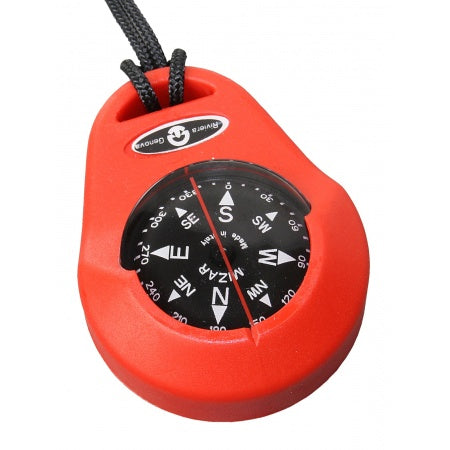 RIVIERA Handkompass Mizar BM 47,6mm gelb/rot/schwarz/blau