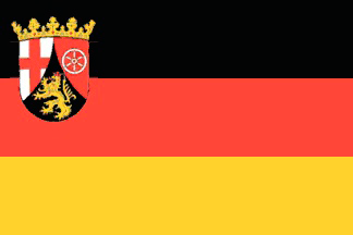 Allpa Rheinland-Pfalz Flagge 20x30cm