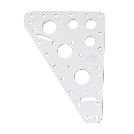 RUTGERSON Kopfbrett Light Alu 135x185x1,5mm silber