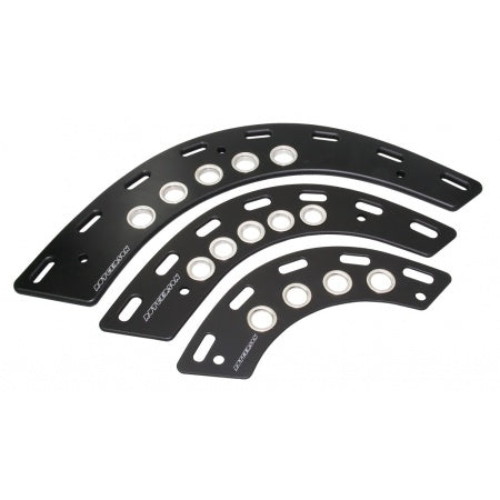 RUTGERSON Schotbrett 'webbing' 204x207x4-369x368x10 mm schwarz