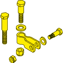 Seastar Niro Gabel-Satz, Kurzbolzen