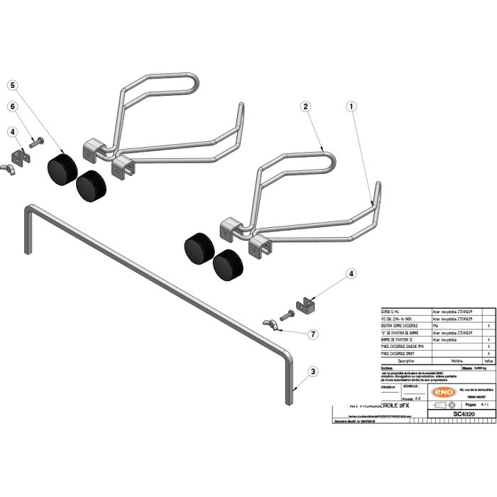 Eno Master 2 Topfhalterset