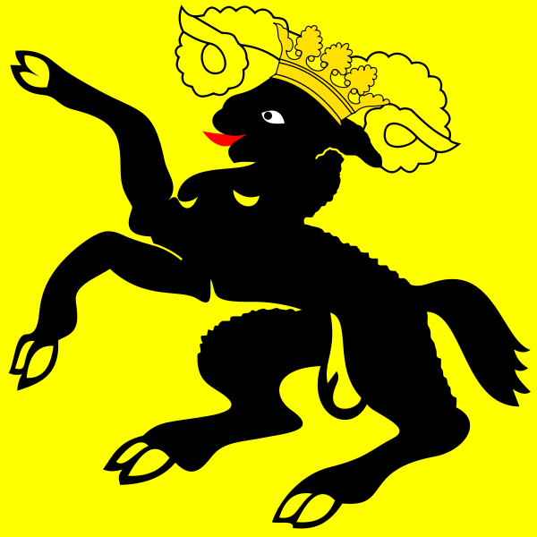 Allpa Schaffhausen Flagge 20x30cm