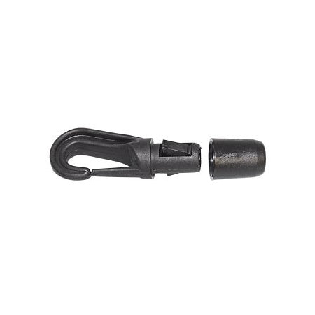 Spezial-Haken für 5/8mm Leine schwarz 10 Stück