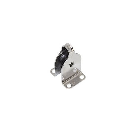 Blockrolle vertikal/horizontal oder Bügel oder einfachblock 25 x 8mm Nylon