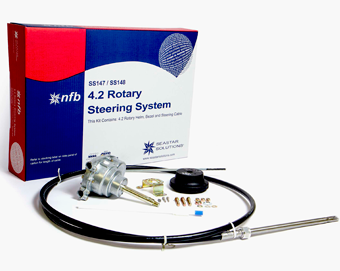 Seastar 'Nfb' (No-Feedback) 4.2 Rotary Steuersystem Mit Kabel 11' (3.35m)