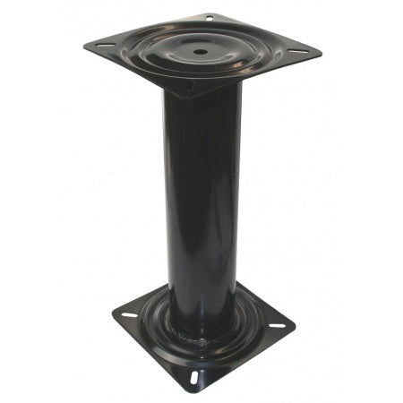 Stuhlbein, unverstellbar, Stahl schwarz lackiert, 177 mm hoch