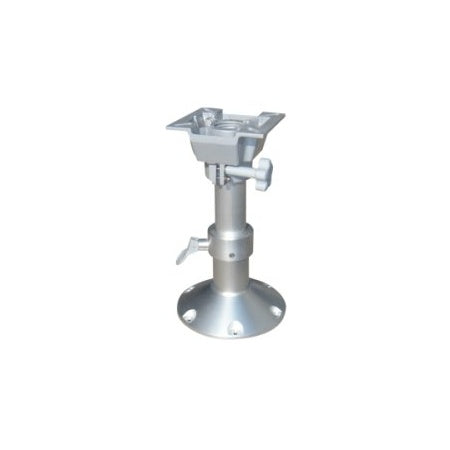 Stuhlbein 7-stufig höhenverstellbar aus Aluminium 300-400 mm