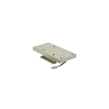 Sitzkonsole mit Schiebevorrichtung Alu 338x182x70 mm