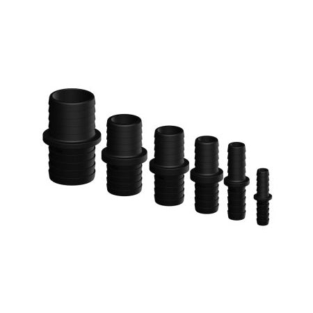TRUDESIGN Schlauchverbinder gerade Nylon/GFK 13-50mm schwarz