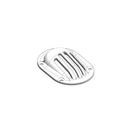 TRUDESIGN Ansaugsieb, oval Nylon/GFK 3/4"-2" weiß
