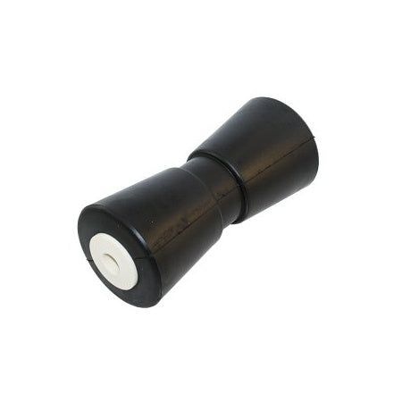 V-Kielrolle Gummi mit ABS Buchse 200 oder 250 mm lang, 80 mm Ø