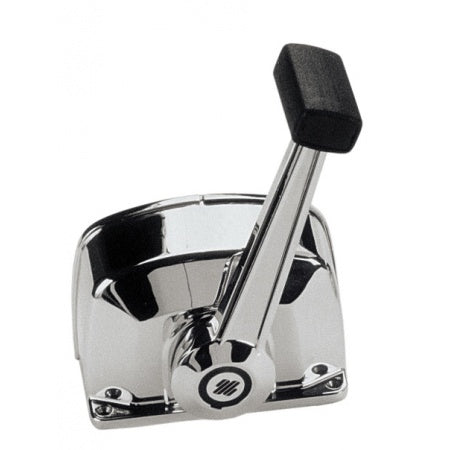 ULTRAFLEX Einhebelschaltung B65 Alu verchromt für 1 Motor