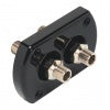 ULTRAFLEX Doppel-Schottverschraubung R9 106x68 mm schwarz