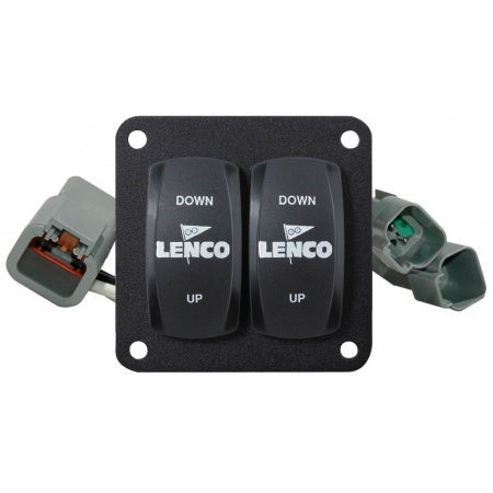 LENCO Einbau-Wippschalter Single 12/24V