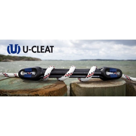 UNIMER Ruckdämpfer U-Cleat EPDM für Seil 10-20mm