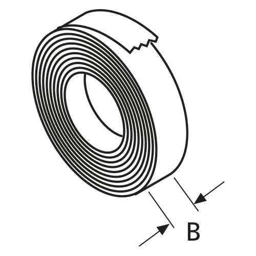 Webasto Isolierbinde B=60, L=50 m, Glasfaser