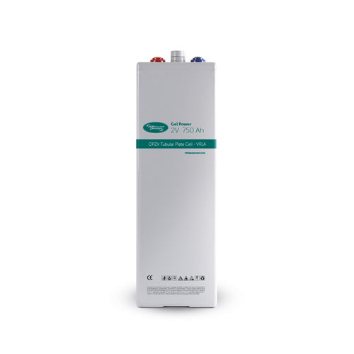 WhisperPower - GEL Leistung 2V Zellen 2V/ 750Ah