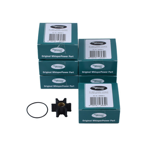 WhisperPower - SIX-PACK Laufrad + O-Ring-Satz (Pum