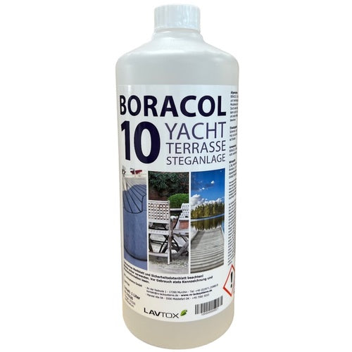 Yachticon Gummi Eimer 8 Liter mit 3 m Leine