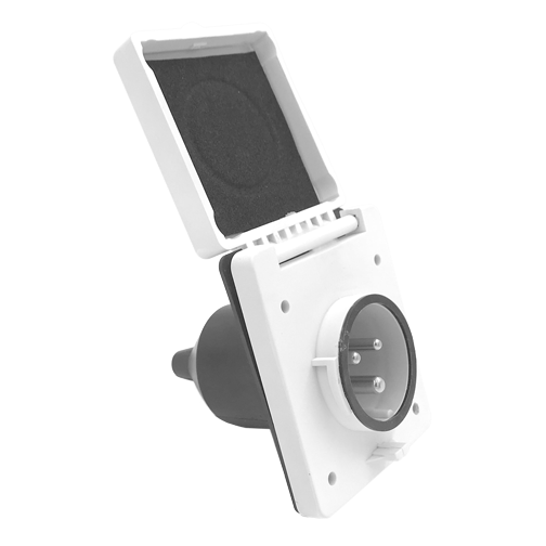 Allpa Landanschlußstecker Mit Kunststoffgehäuse, Ip56, 16a
