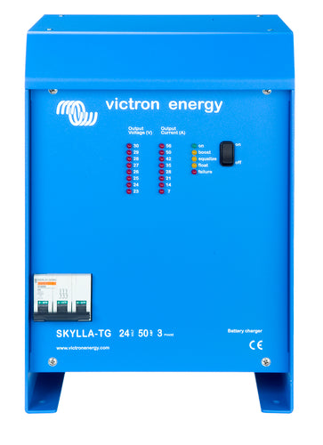 Victron Skylla-TG Ladegerät 24 & 48 Volt 25 bis 100 Amp