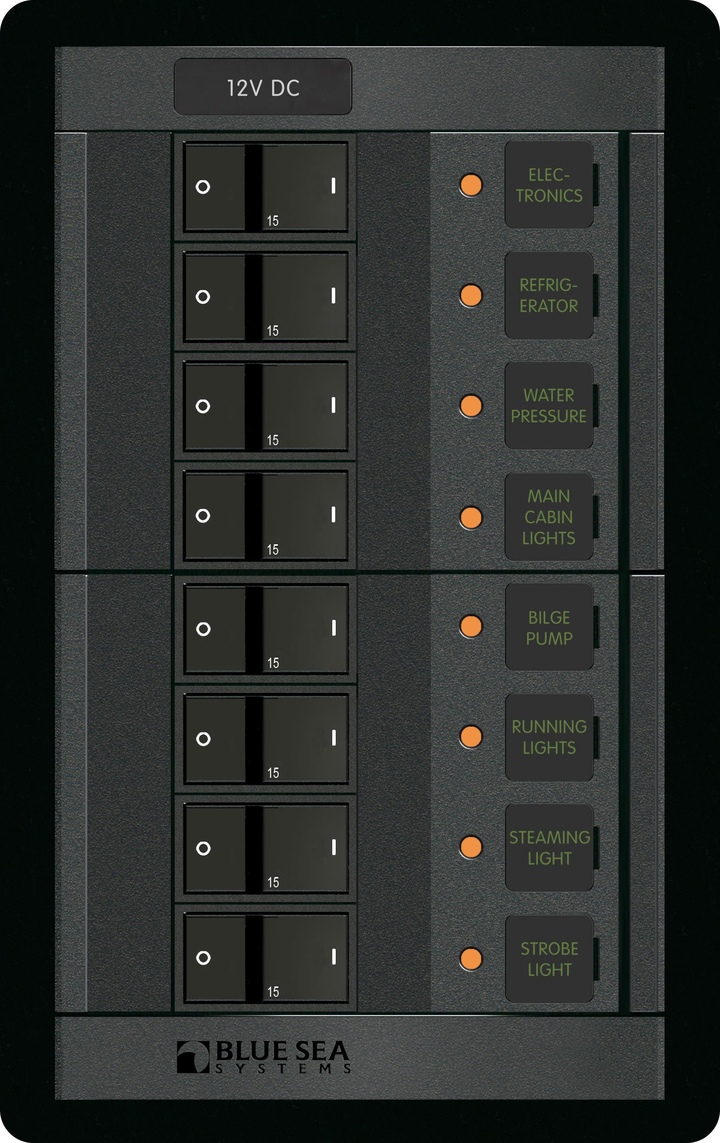 Panel 360 12VDC 8pos FR