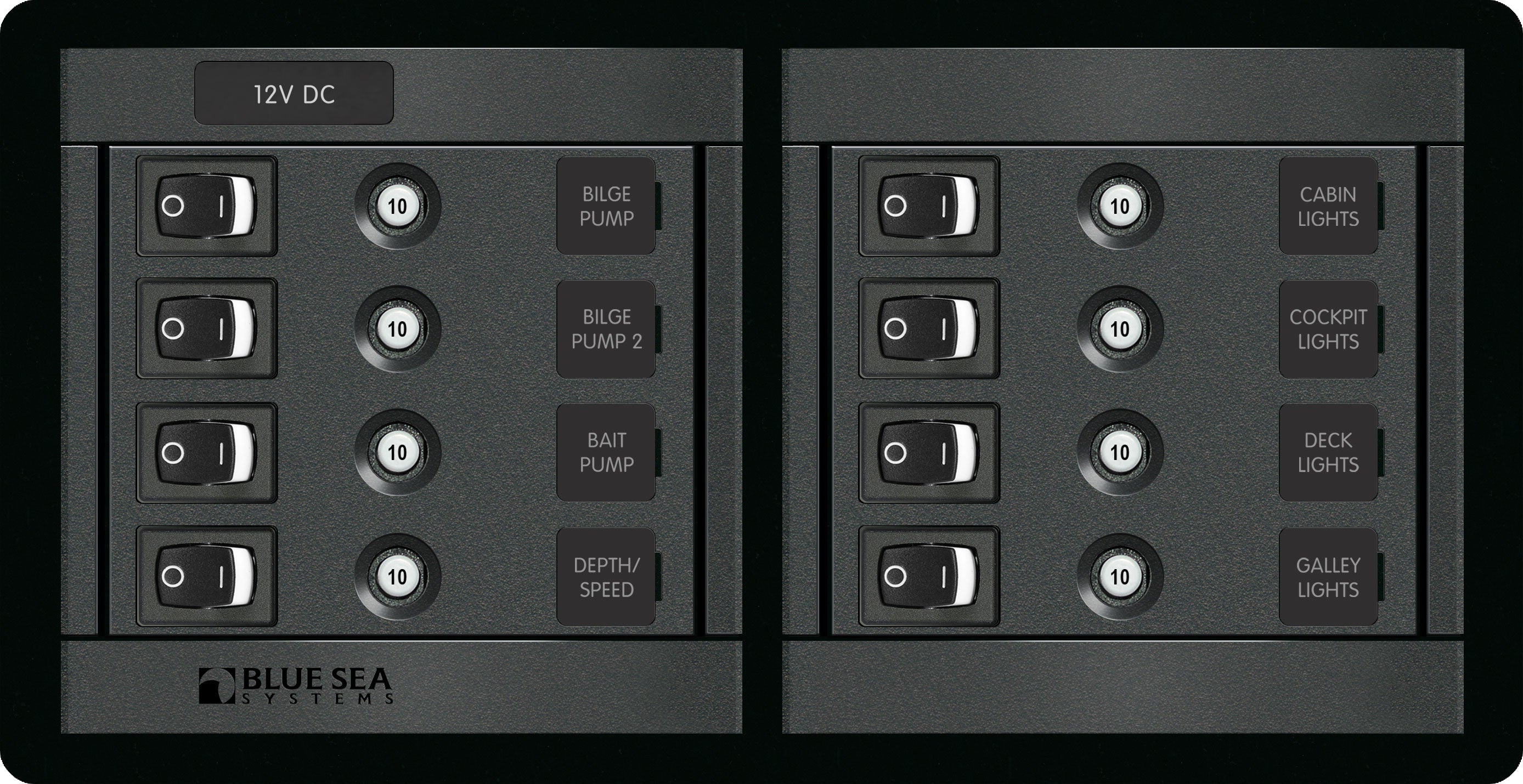 Panel 360 DC 8pos Sw CLB H