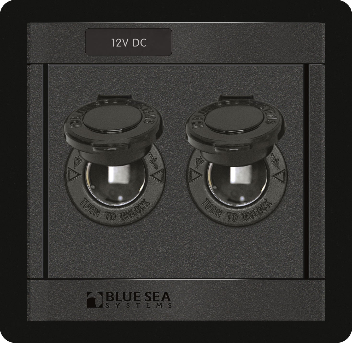 DC 2x 12 V Socket Panel S