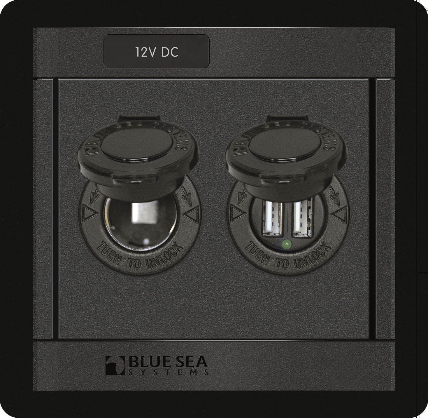 Panel 360 DC 12V Socket Dual