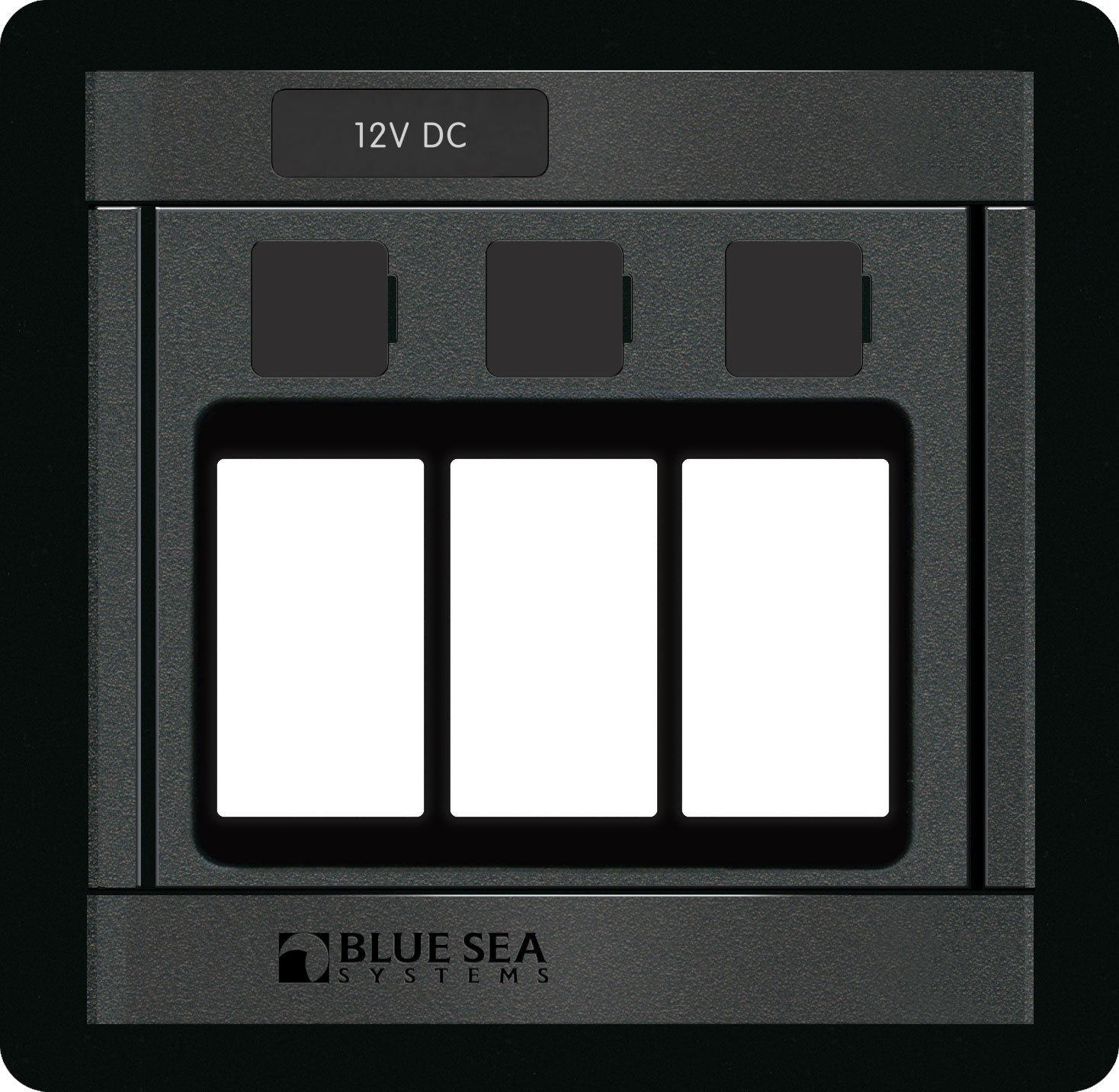 360 Panel leer für 3 Schalter