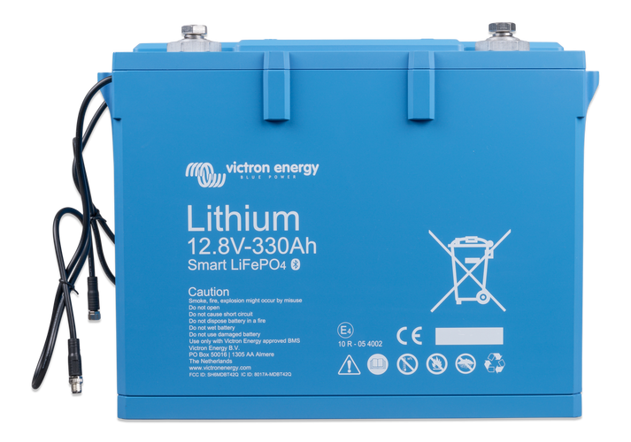 Victron LiFePO4 Lithiumbatterie 12,8V & 25,6V Smart 60 bis 330 Ah