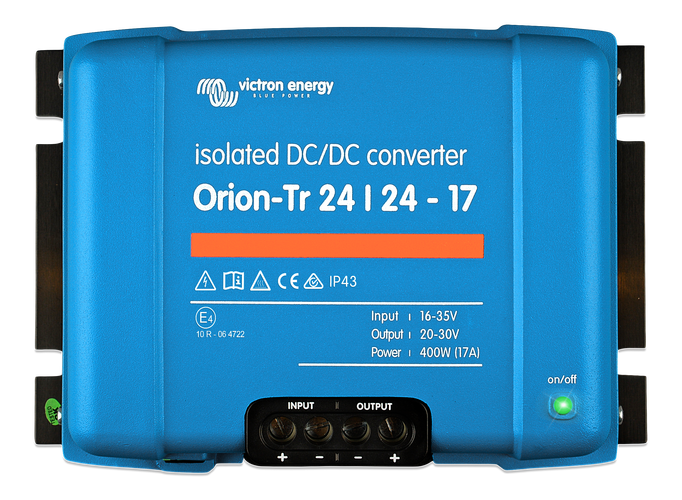 Victron Orion-Tr 24/24-17A (400W) DC-DC Umformer isoliert