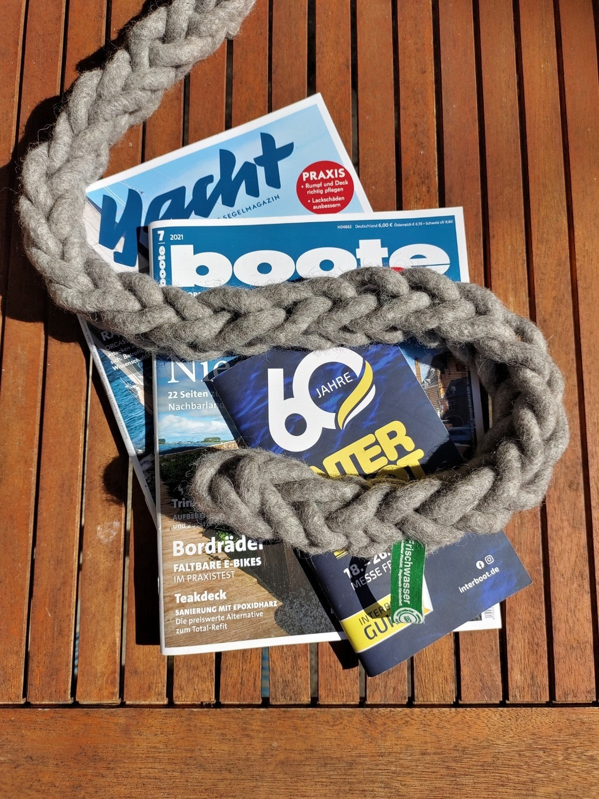 Frischwasser.tech Naturhaar- Bilgenfilter zopfform