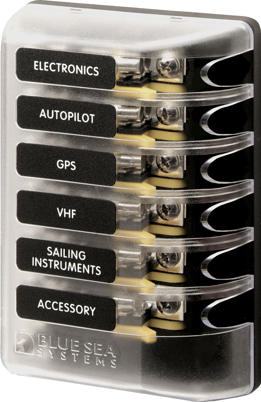 Fuse Block 3AG 6circuit