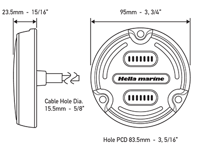 Hella APELO A1 RGB Unterwasserleuchte