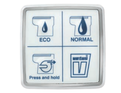 Vetus Bedienpaneel für Bordtoiletten