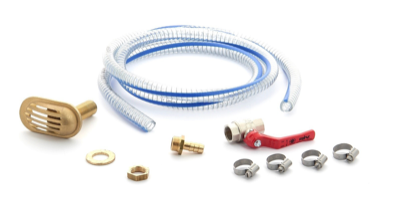 Vetus Kühlwasserfilter-Kit mit Messingfittings CWS Schlauchdurchmesser 13 bis 38 mm