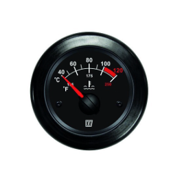 Vetus Temperaturanzeige TEMP, verschiedenen Farben 12/24 Volt