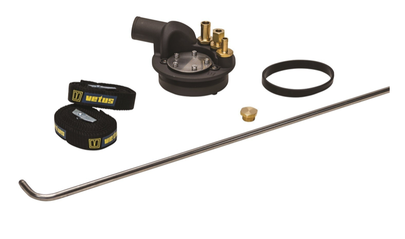 Vetus Treibstoffanschlusssatz, Einlass 38 mm, Kraftstoffsaugrohr 8 bis 15 mm