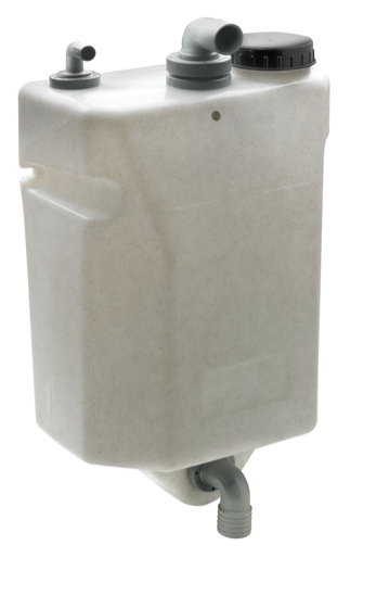 Vetus Schmutzwassertank, 25 bis 80 Liter